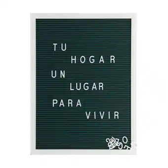 Casaideas Set pizarra más letrras 30x40 cm oferta