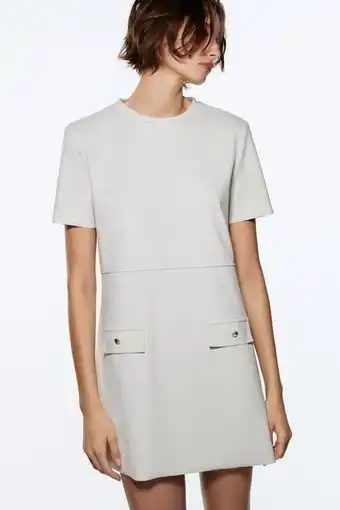 ZARA Vestido efecto ante oferta