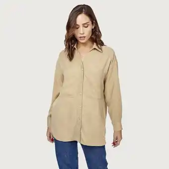 Mentha & Chocolate Blusa selene beige oferta