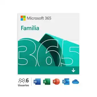 Licencia microsoft 365 familia