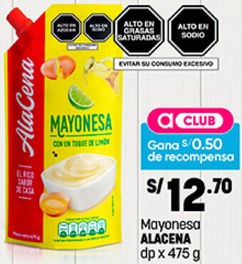 Plaza Vea Mayonesa Alacena 475g oferta