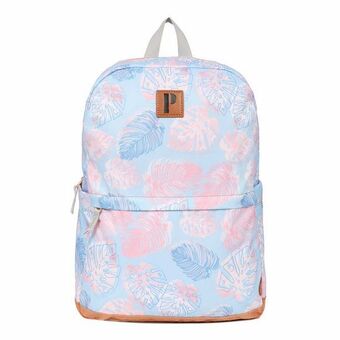 Porta Mochila lina romantic leaves oferta
