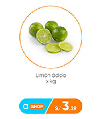 Plaza Vea Limón Ácido x kg oferta