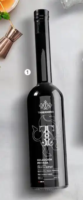Wong Pisco Tabernero Colección Privada Tres Cepas bot. x 500ml oferta
