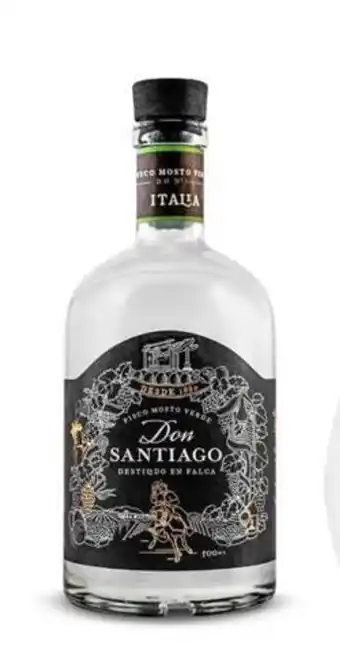 Wong Pisco Mosto Verde Don Santiago bot. x 500ml oferta