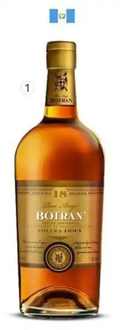 Wong Ron Botrán 18 años bot. x 750ml oferta