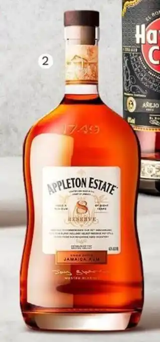 Wong Ron Appleton State 8 años Reserve bot. x 750ml oferta