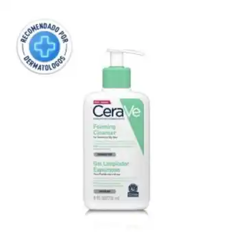 Gel limpiador espumoso cerave - frasco 236 ml