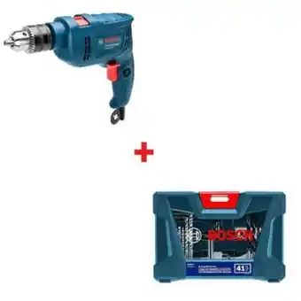 Maestro Taladro percutor 500w gsb 550 mp + xline 41 piezas oferta