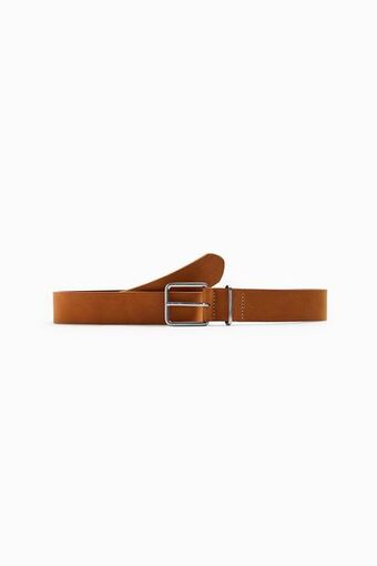 ZARA Cinturón piel oferta