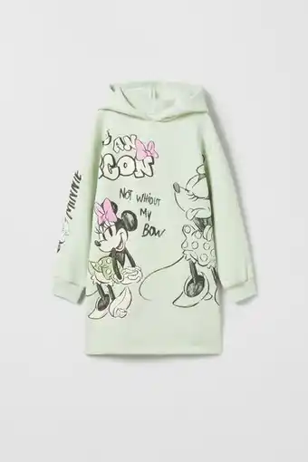ZARA Vestido felpa minnie mouse © disney oferta