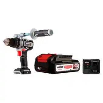 Maestro Taladro atornillador inalámbrico 13 mm 20v multiforce sin batería + batería recargable 20v 2ah multiforce + cargador de bater oferta