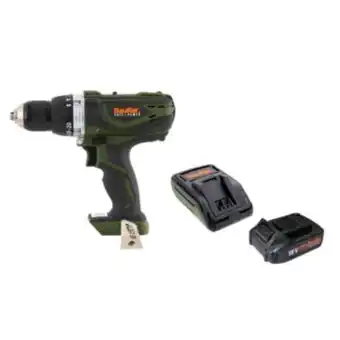 Maestro Taladro percutor inalámbrico 18v + cargador de batería 18v + batería recargable 18v 2.0 ah oferta