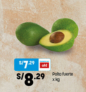 Plaza Vea Palta Fuerte x kg oferta