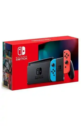 Tiendas EFE Consola nintendo switch azul/rojo oferta