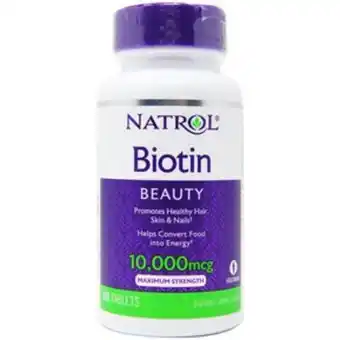 Linio Natrol biotina 10000mcg 100 tabletas oferta