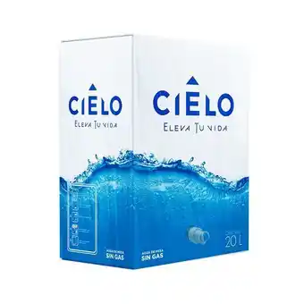Tottus Agua cielo bidón caja 20 lt oferta