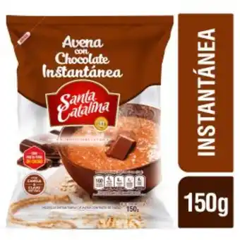 Freshmart Avena con chocolate instantáneo santa catalina - bolsa 150 g - unidad oferta