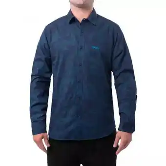 Gzuck Camisa popelina estamp. galez m/larga oferta