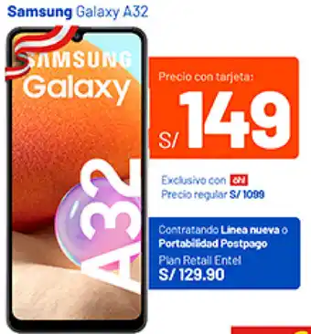 Plaza Vea Samsung Galaxy A32 oferta