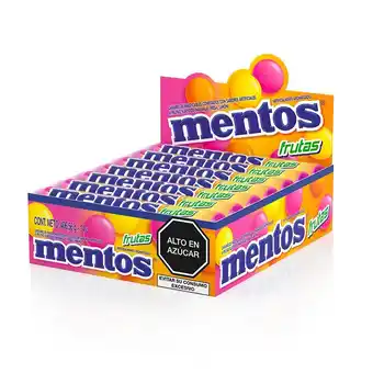 Tottus Caja de mentos fruta 14 unidades oferta