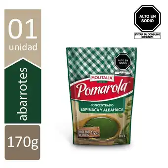 Tottus Concentrado de espinaca albahaca 170 gr oferta