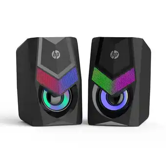 Tottus Parlantes con cable y luces led 2.0 oferta
