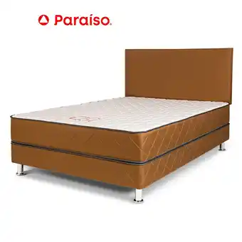 Tottus Dormitorio majestic marrón 2 plazas oferta