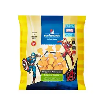 San Fernando Nuggets de pechuga de pollo con punche x 10 und oferta