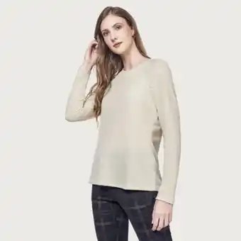 Fina Perú Polo cortez beige oferta