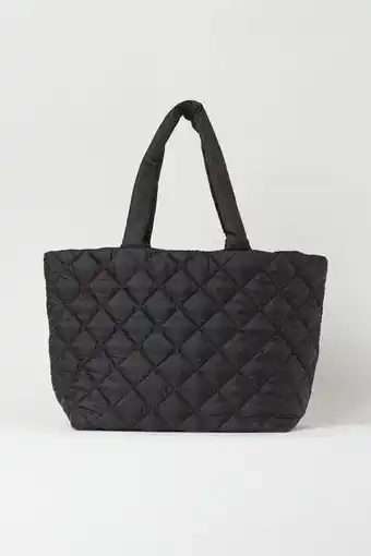 Cartera shopper acolchada