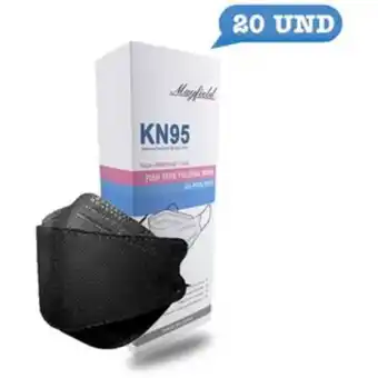 Linio Mascarilla kn95 fish shape caja x 20 uni... oferta