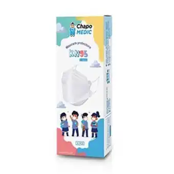 InkaFarma Mascarilla kn95 chapomedic niños - caja 10 un oferta