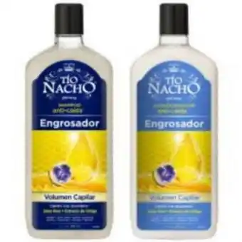 Freshmart Pack tío nacho shampoo + acondicionador sistema engrosador 415ml - unidad oferta