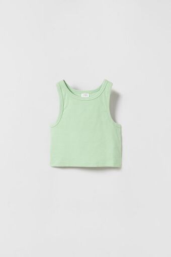ZARA Camiseta rib oferta