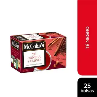 Vivanda Té canela y clavo mc colin's caja 25un oferta