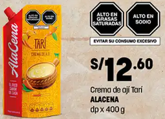Plaza Vea Crema de Ají Tarí dp x 400g oferta
