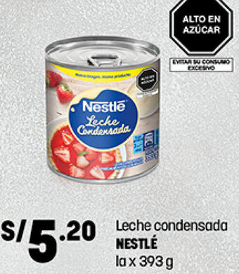 Plaza Vea Leche Condensada Nestlé la x 393g oferta
