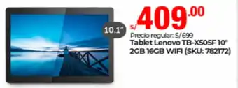 Tablet Lenovo TB-X505F 10"