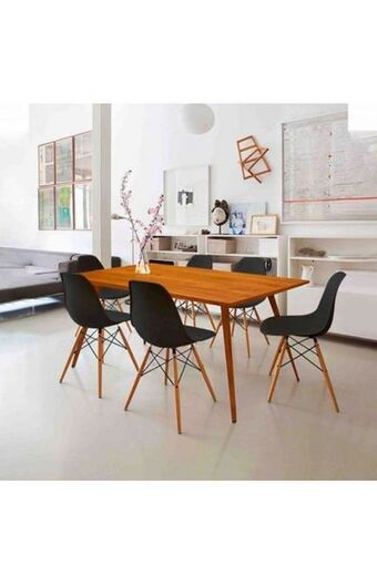 Tiendas EFE Comedor decohome canarias + 8 sillas oferta