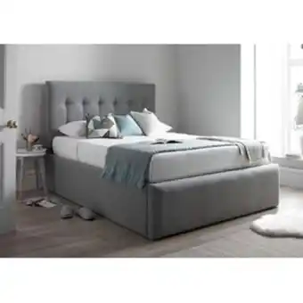 Cama y cabecera . cielo 2 plz gris