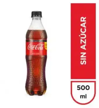 Freshmart Gaseosa coca cola sin azúcar - botella 500ml - unidad oferta