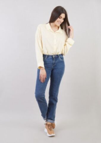 Michelle Belau Blusa manga larga oferta
