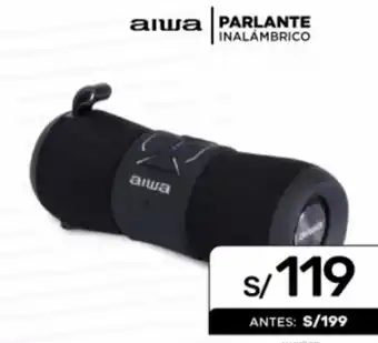 La Curacao Aiwa Parlante Inalámbrico oferta