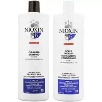 Linio Nioxin-6 shampoo 1000ml + acondicionador... oferta