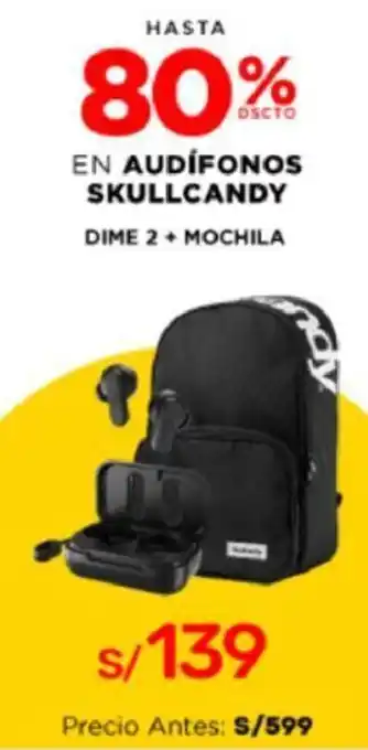 La Curacao En Audífonos Skullcandy oferta