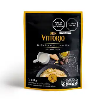 Tottus Salsa blanca don vittorio 190 gr oferta