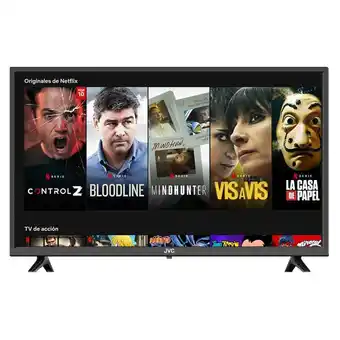 Tottus Smart tv hd 32” jvc lt-32kb202 oferta