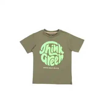 Tottus Polo sustentable niño talla 8 verde oferta