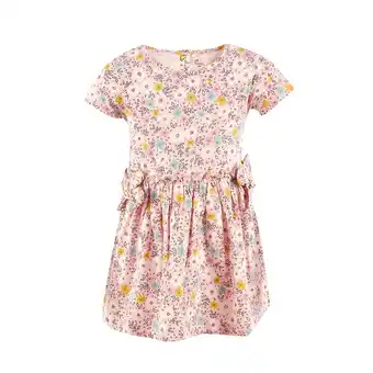 Tottus Vestido mc lazo bebé talla 12m rosa claro oferta